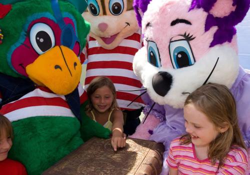 Mascottes du Club enfants du Bois de Bayadène